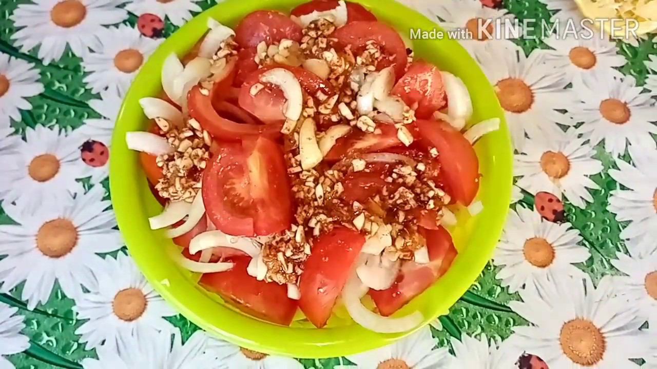 Потрясающая ЗАКУСКА из ПОМИДОР и ЛУКА за 5 минут. Весь секрет в ЗАПРАВКЕ.