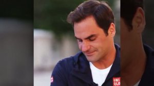 Роджер Федерер заплакал, когда отвечал на вопрос, Federer burst into tears