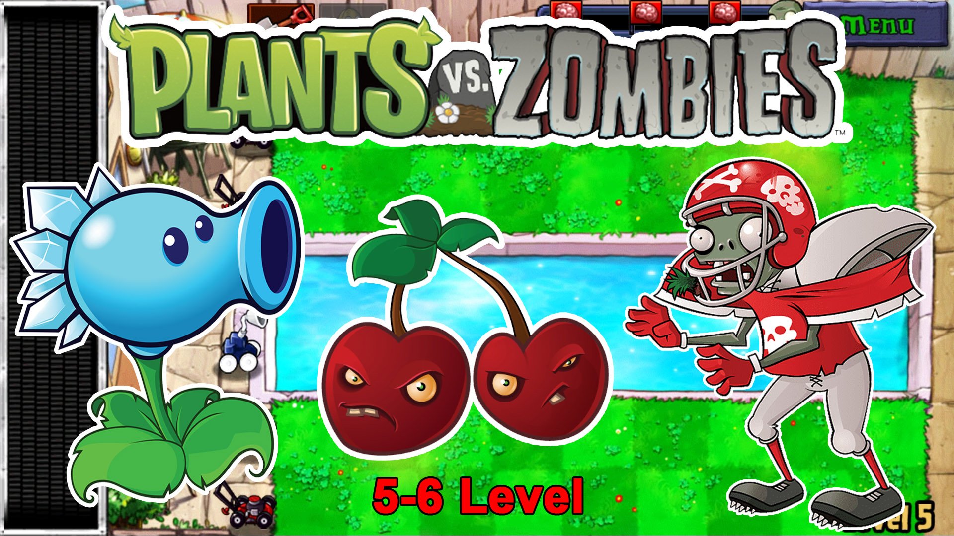 Растения против Зомби| Plants vs Zombies Let's Play #10