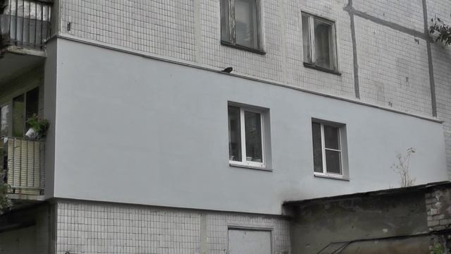 Утепление фасада на Пятигорской, 14