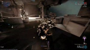 Warframes sevagoth's heavy attack but with moving AI