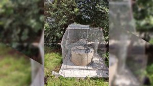 водопад в саду