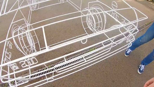 1:1 Scale Mk2 Ford Escort RS2000 ** MADE FROM WIRE!!!! ** смотреть онлайн