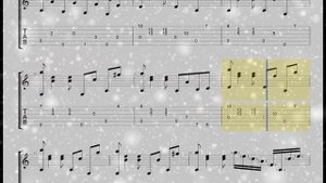 Tombe La Neige(눈이 내리네)/Salvatore Adamo/Clasical Guitar/tab/Sheet Music/기타악보