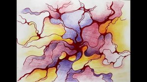 Нейрографика (Упражнение с нейролинией).