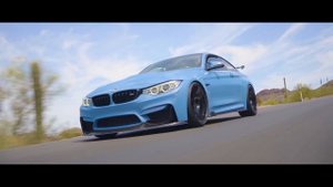 Yas Marina Blue BMW M4 | Rohana Wheels