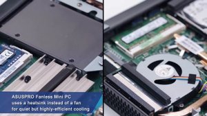 ASUS PRO Mini PC - odprowadzanie ciepła
