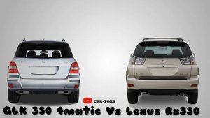2011 Mercedes benz Glk350 Vs 2011 Lexus Rx350