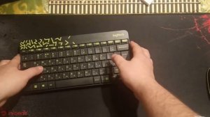Беспроводная клавиатура и мышь Logitech Mk240 NANO( Комплект-combo)