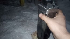 мини печь для зимней рыбалки