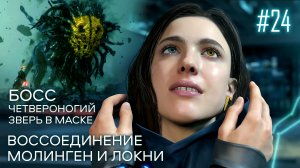 Death Stranding прохождение PS4 #24: Босс Четвероногий зверь в маске. Воссоединение Молинген и Локни