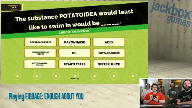 First Look at Fibbage: Enough About You смотреть онлайн