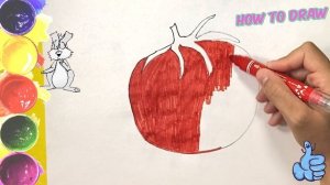 КАК НАРИСОВАТЬ ЯБЛОКО