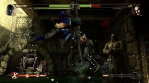 Mortal Kombat 9 - Sub Zero and Raiden (Tag Ladder) [Expert] No Matches/No Round Lost (No Blocking)