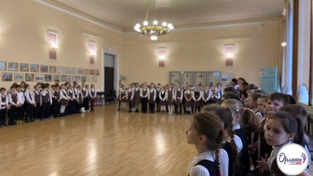 Орлята учатся летать!?️ торжественное вручение значков «Орлята России»