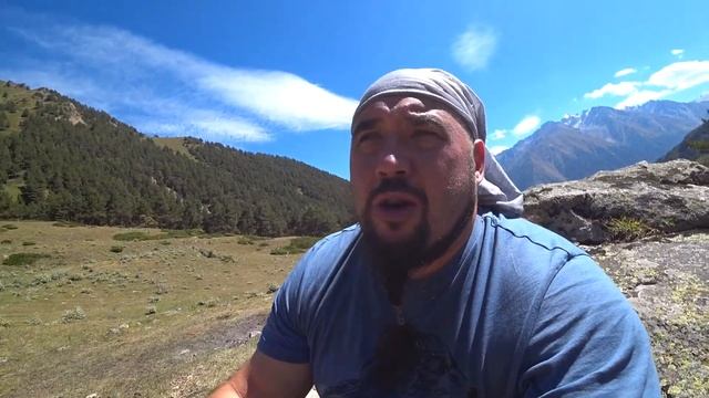 Приэльбрусье. Одиночный путь к озеру Сылтранкёль. 1 часть. смотреть онлайн