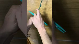 Соединение (сшивка) рыболовных сетеполотен и делей