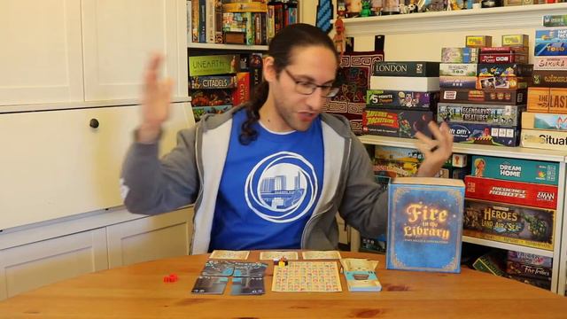 Edo's Fire in the Library Review (KS Preview) смотреть онлайн