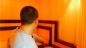 Необычная сауна с электрокаменкой УМТ