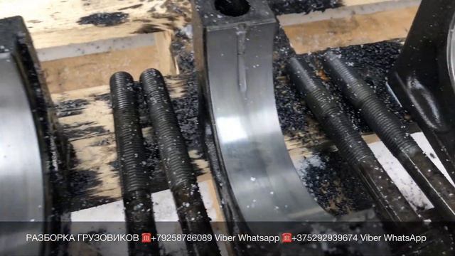 Серия №2 Вскрыли вкладыши двигателя D2066LF02 MAN TGA 18.390 РАЗБОРКА ЕВРОПЕЙСКИХ ГРУЗОВИКОВ ТЯГАЧЕ