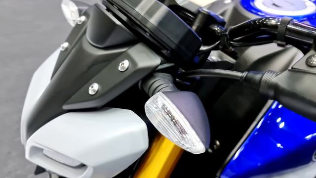 New Yamaha MT-15 2021 Blue Grey смотреть онлайн