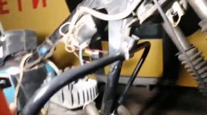 Восход 3м - загрунтовал крыло, усилил дуги.