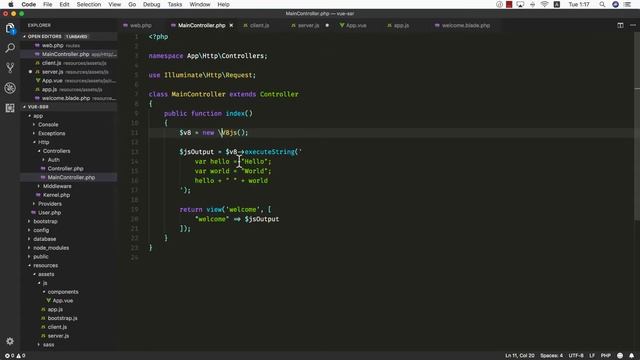 Vue.JS and Laravel Server Side Rendering (SSR) - Part 2