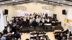 Снег россыпью белой осыпал поля. Хор. МСЦ ЕХБ МХО. г.Нижний Новгород