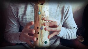 "Crane's Emerald Dance" басовая окарина из клёна, минорная пентатоника от ноты Фа диез