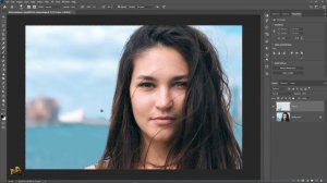 How to Fix Flyaway Hair in Photoshop cc