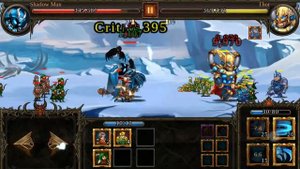 Epic Heroes War. Heaven Campaign Level 1. Fight Thor.