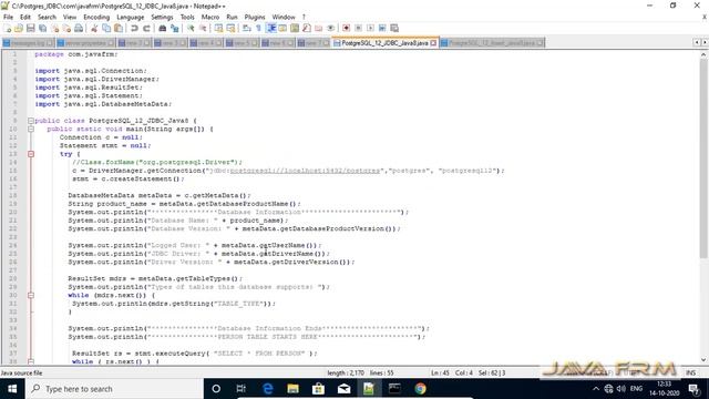 How to connect to PostgreSQL 12 using PostgreSQL JDBC Driver with Azul Zulu OpenJDK 8 смотреть онлайн