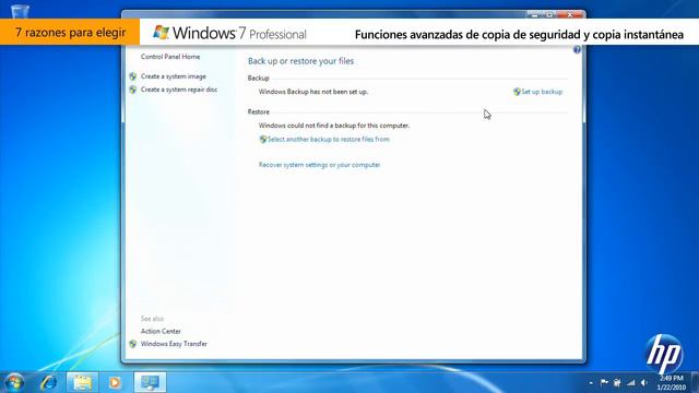 Ventajas de Windows 7 Professional en equipos HP смотреть онлайн