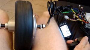 Мотор колесо 9 дюймов, ширина 3 дюйма. Мощность 800 Вт. 48 вольт.