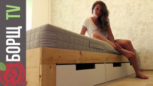 Как сделать двуспальную кровать своими руками с использованием инструмента