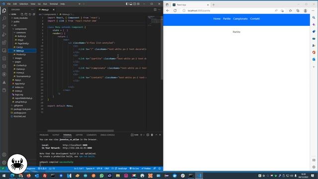 React #8 in veneto (I Wrapper in React) - Programmare è come giocare a calcio смотреть онлайн