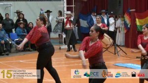 PRESENTACIÓN ARGENTINA,ENCUENTRO DE DANZAS LATINOAMERICANAS ,SAN ANTONIO. CHILE.