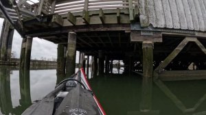 Sea Kayaking on the Fraser River from Garry Point, Steveston