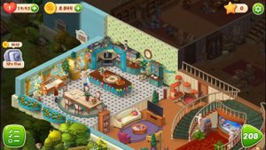 HomeScapes Дворецкий #36 (уровни 205-210) Ночь перед Съемками Мультик Видео мульт Let's Play