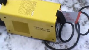 Sturm! Сварка инвертором от генератора.