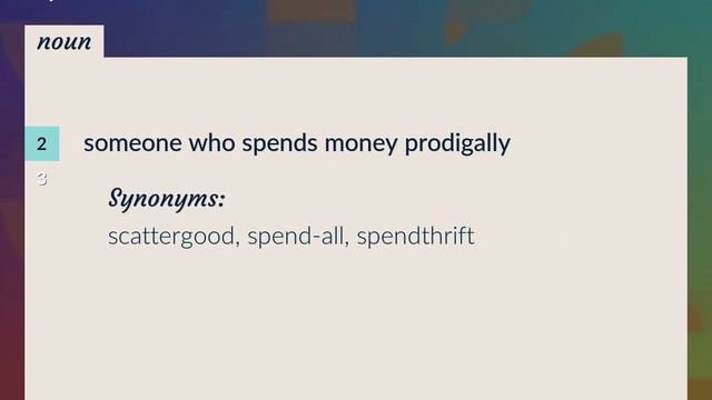 Spender | meaning of Spender смотреть онлайн