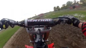 First Ride on The New 2015 Honda CRF250R!