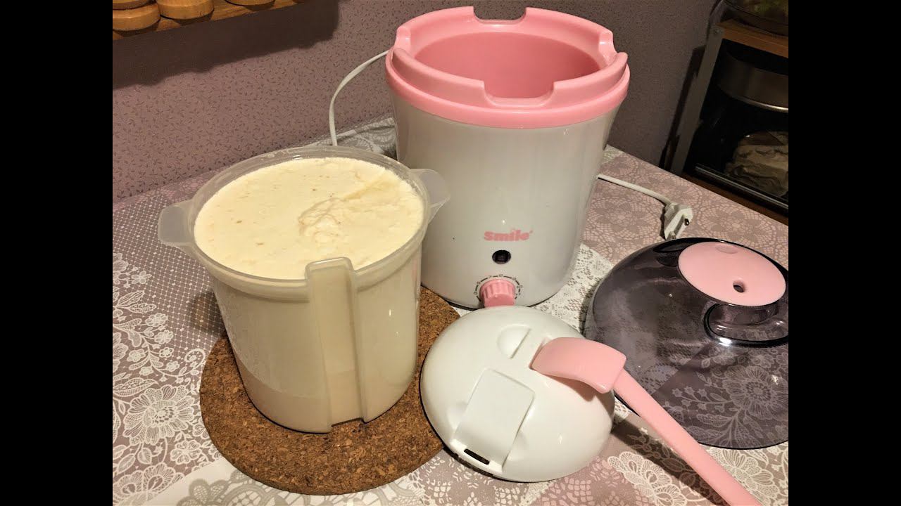 Обалденно вкусная домашняя ряженка в йогуртнице! Простой рецепт.