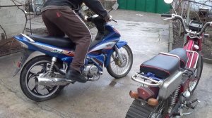 Мопед ДЕЛЬТА заводим зимой!