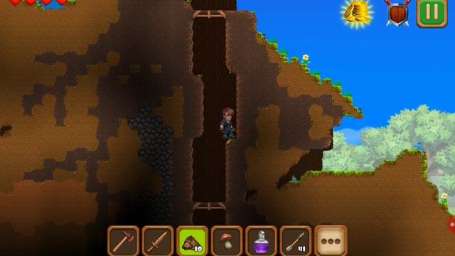 Новая игра которая называется Adventaria смотреть онлайн