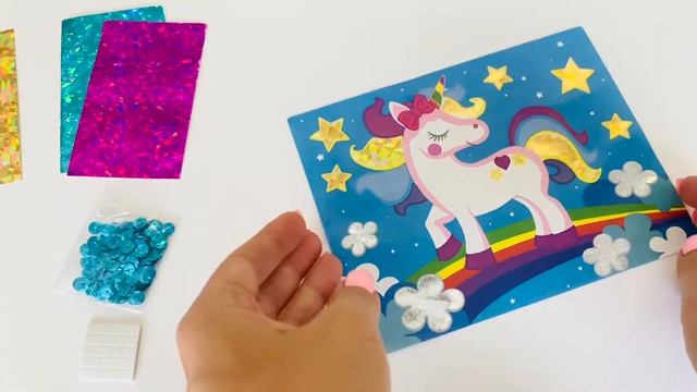 БЛЕСТЯЩАЯ ПОДЕЛКА ЕДИНОРОГ | Поделка из фольги | How to maki foil unicorn смотреть онлайн