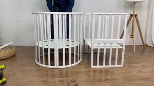 Обзор и сборка кроватки Forest kids Lavatera 6 в 1. Стильно и функционально