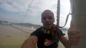 Macau Tower Bungee Jump 233 meters - Go Pro HD