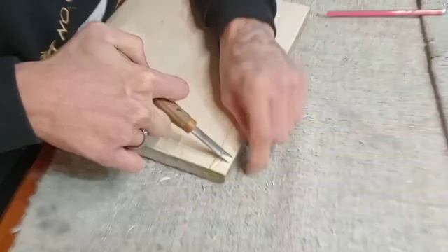 Резьба по дереву. Основные стамески для геометрической резьбы. Виды резьбы. смотреть онлайн