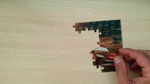 Тачки Молния Маккуин ( маквин ) - Cars Lightning McQueen собираем пазл - assemble the puzzle